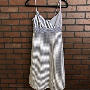 J Crew Contrast Stripe Sundress 6